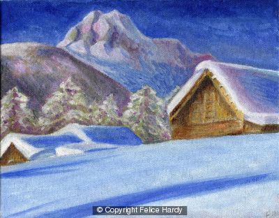 Lonesome Huts by Felice Hardy