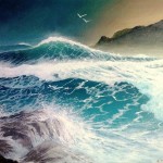 Stormy Seas... Spotlight on painter Alan Minshull