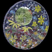 Midnight Garden Mirror by Katy Galbraith