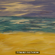 Large Seascape, Australia by Judy Foulsham