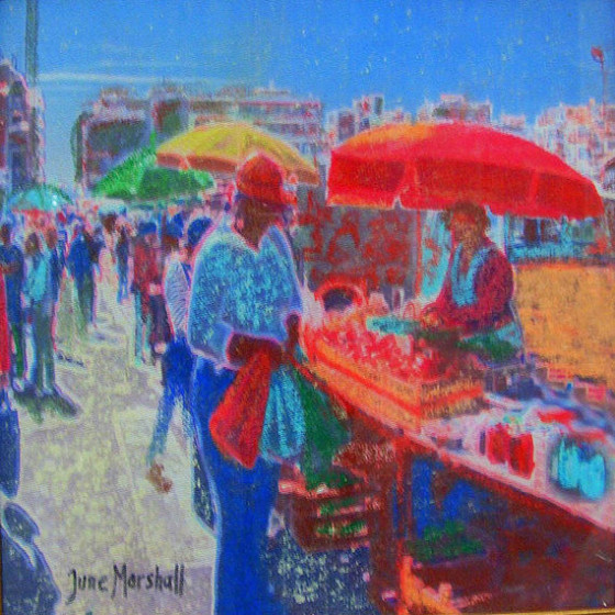Algarve Market Day by June Marshall