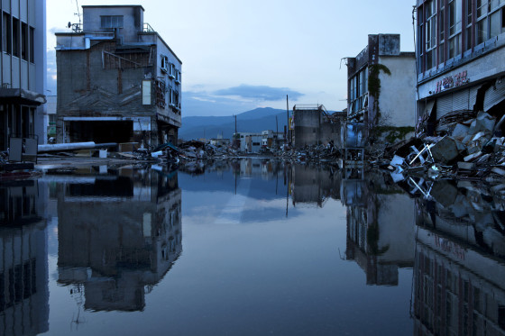 Japan - Tohoku sank by several cm after March 11 earthquake by Androniki Christodoulou