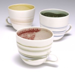 mugs-by-rie-tsuruta-porcelain,-thrown,-agate-ware