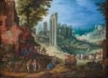 View of the Roman Forum - by Paul Bril - Dresden State Art Collections