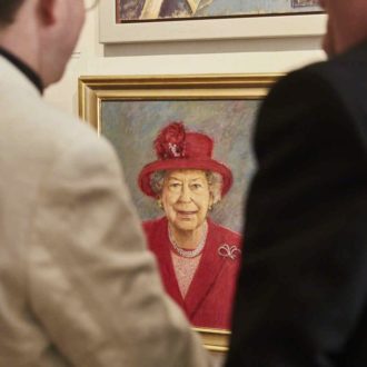 Michael Noakes portrait of ‘H.M.The Queen’