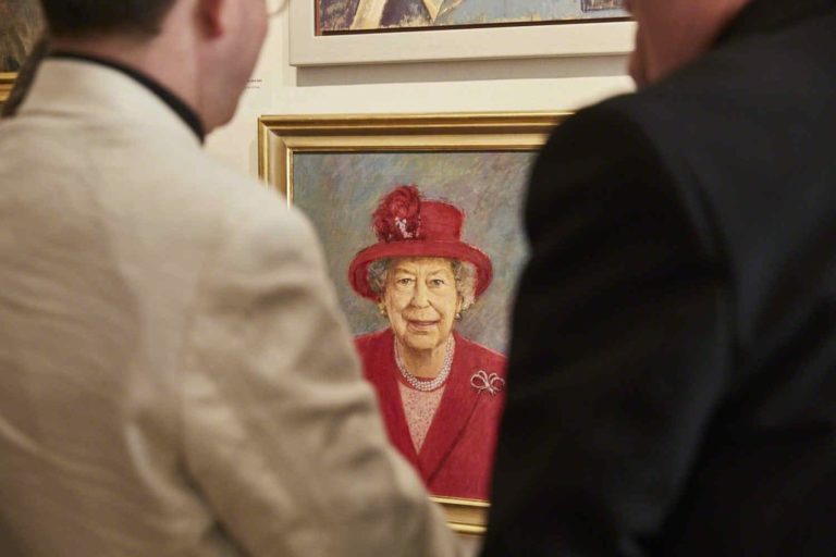 Michael Noakes portrait of ‘H.M.The Queen’