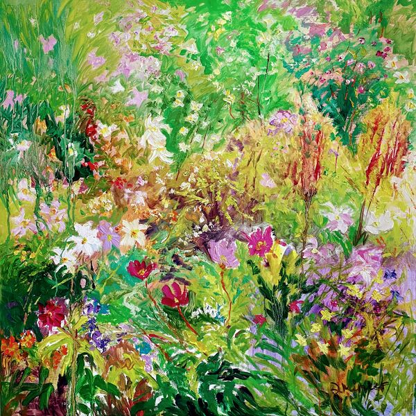 Painting of wildflowers