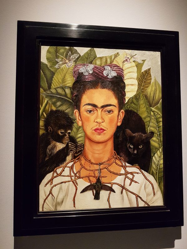 Frida Kahlo painted many self-portraits