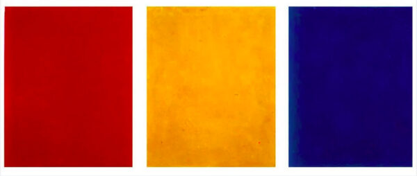 Aleksandr Rodchenko Red Pure Colour, Yellow Pure Colour, Blue Pure Colour 1921, modernism, death of painting