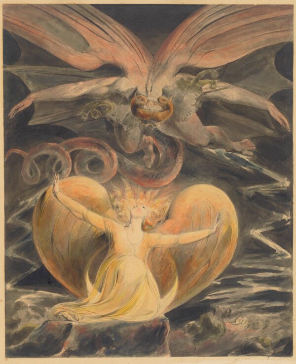 William Blake, The Great Red Dragon and the Woman Clothed with the Sun