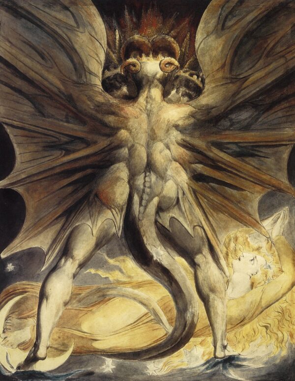 william-blake-dragón-rojo