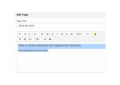 Draft an Artist Statement in the Artweb Website Builder